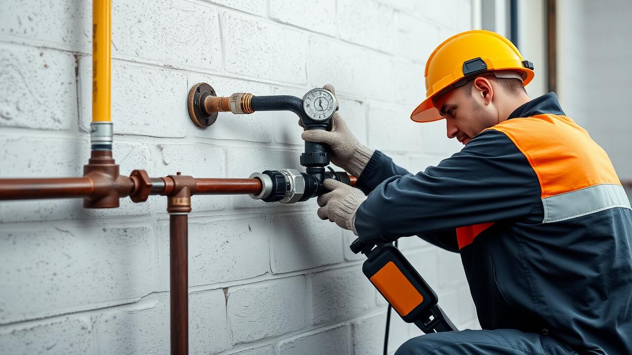 Gas line installation and repair